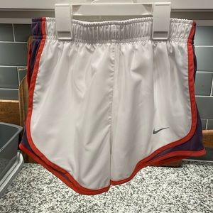 Junior girls Nike athletic shorts